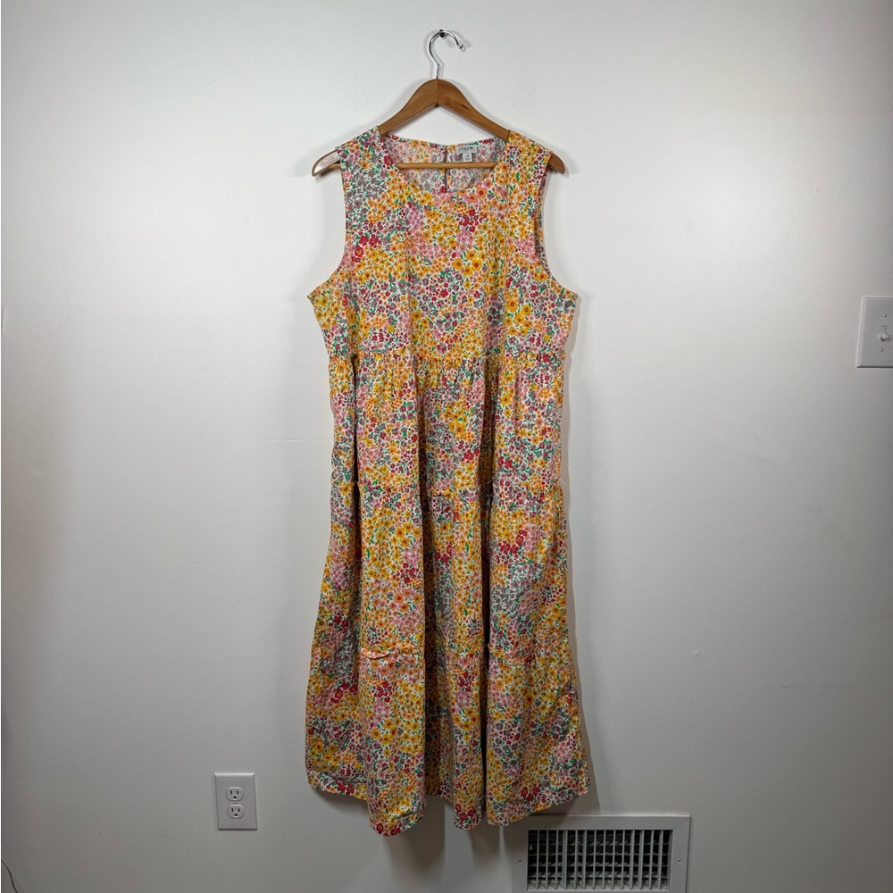 J. Crew Floral Prairie Dainty Sundress 16‎ - Picture 6 of 10